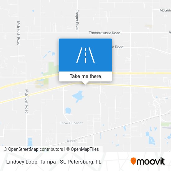 Lindsey Loop map