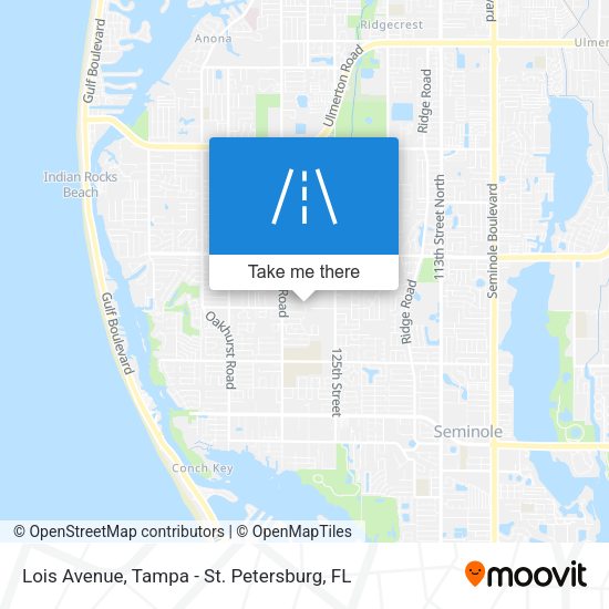Mapa de Lois Avenue