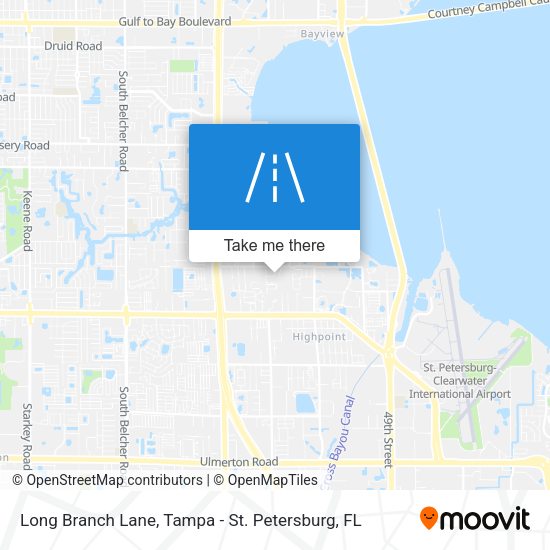 Mapa de Long Branch Lane