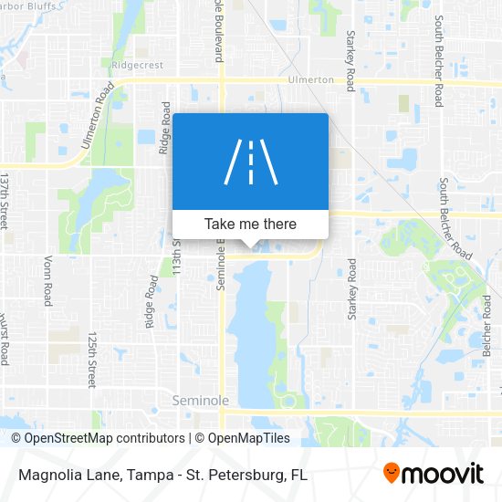 Magnolia Lane map