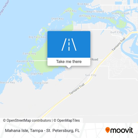 Mapa de Mahana Isle