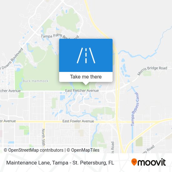 Mapa de Maintenance Lane