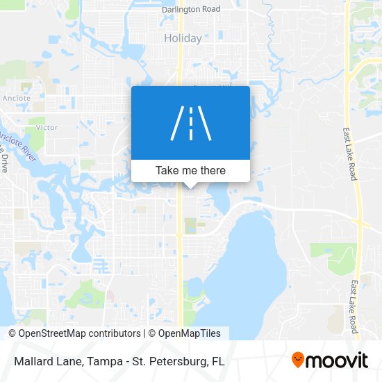 Mallard Lane map
