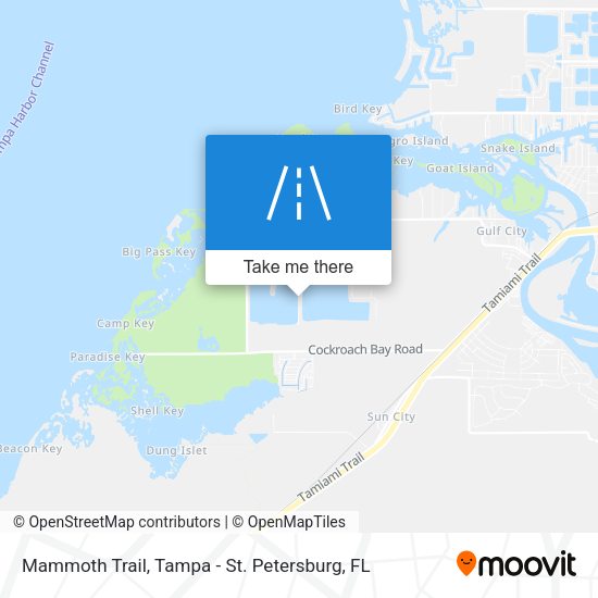 Mapa de Mammoth Trail