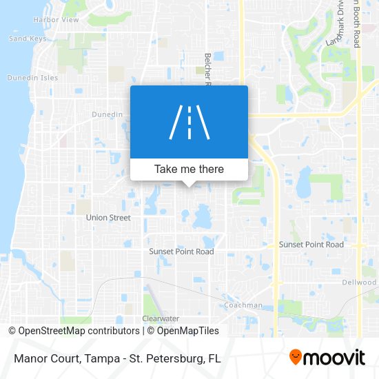 Manor Court map