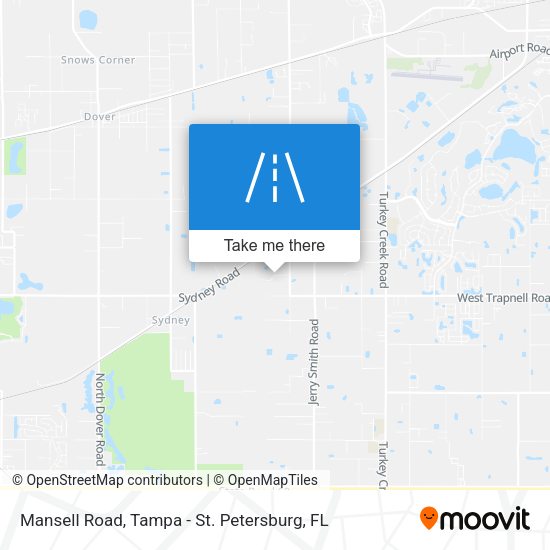 Mapa de Mansell Road
