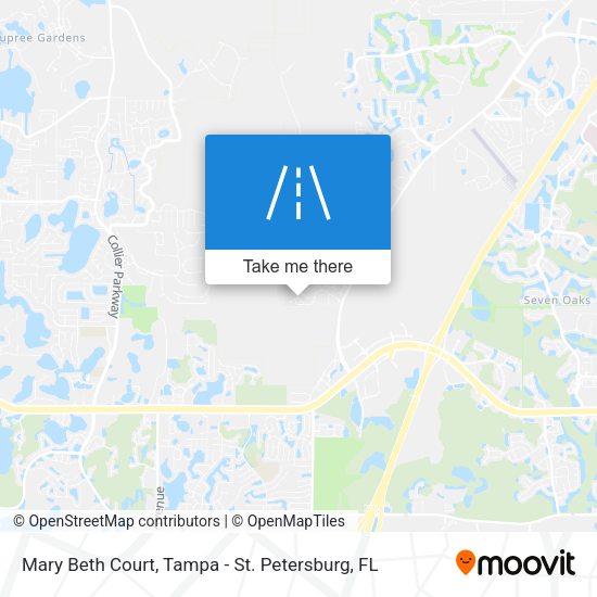 Mary Beth Court map