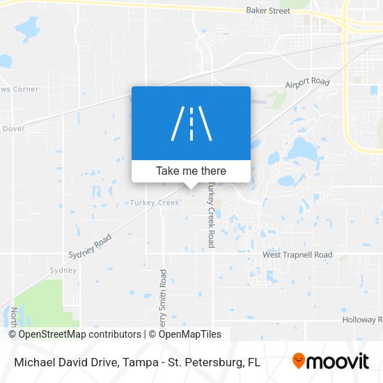 Michael David Drive map