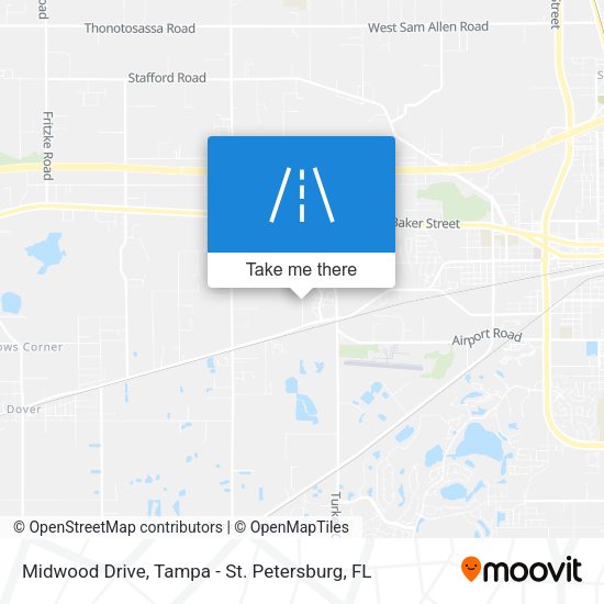 Mapa de Midwood Drive