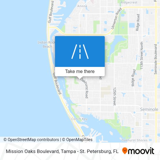 Mapa de Mission Oaks Boulevard