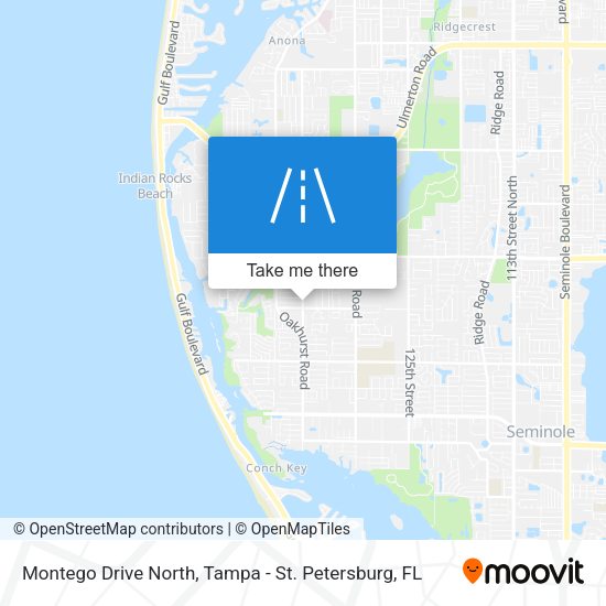 Mapa de Montego Drive North