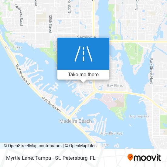 Myrtle Lane map