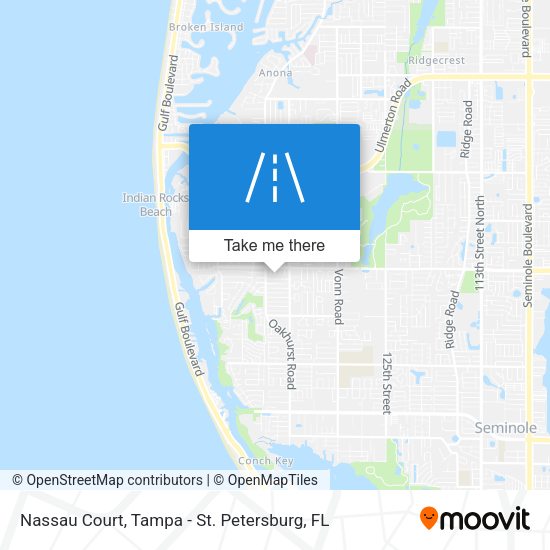 Mapa de Nassau Court
