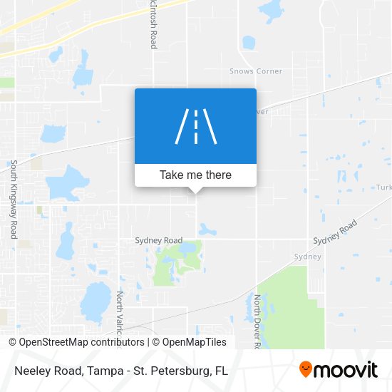 Mapa de Neeley Road