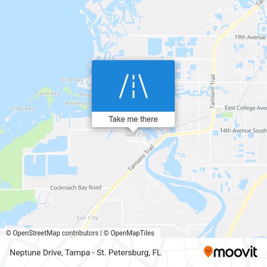 Neptune Drive map