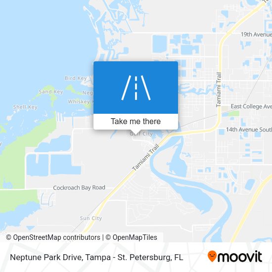 Neptune Park Drive map