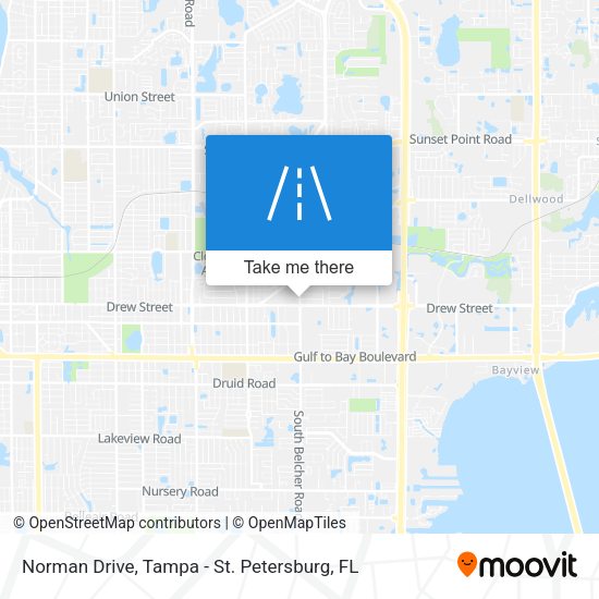 Norman Drive map