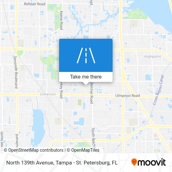 Mapa de North 139th Avenue