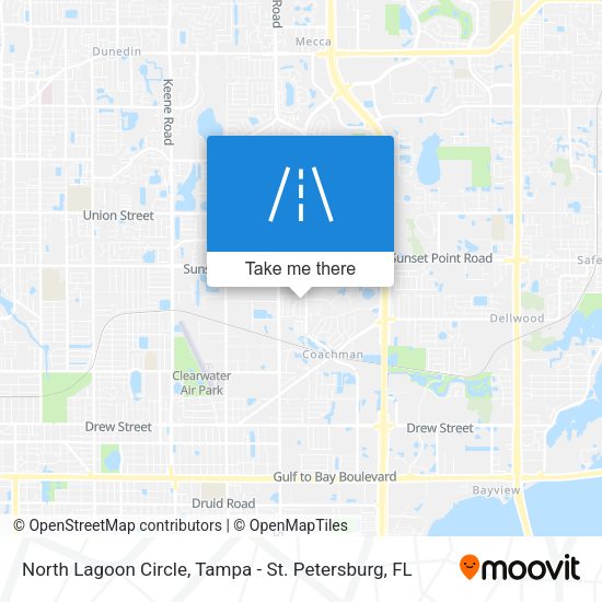 Mapa de North Lagoon Circle