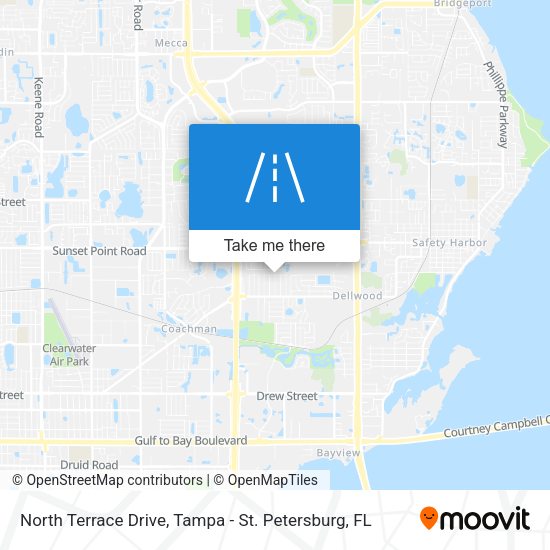 Mapa de North Terrace Drive