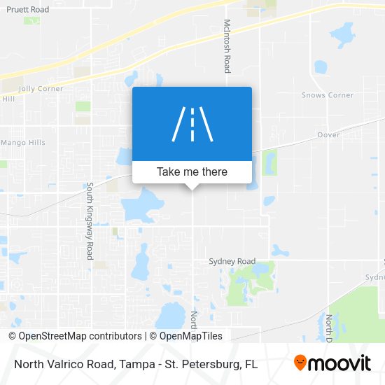 Mapa de North Valrico Road