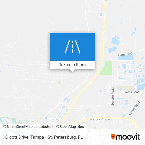 Mapa de Olcott Drive