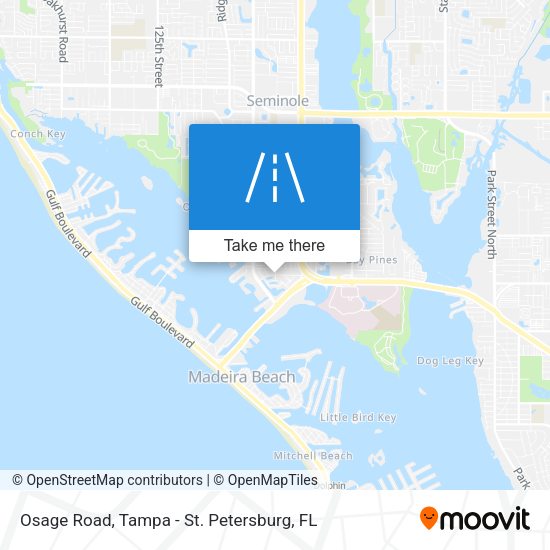 Osage Road map