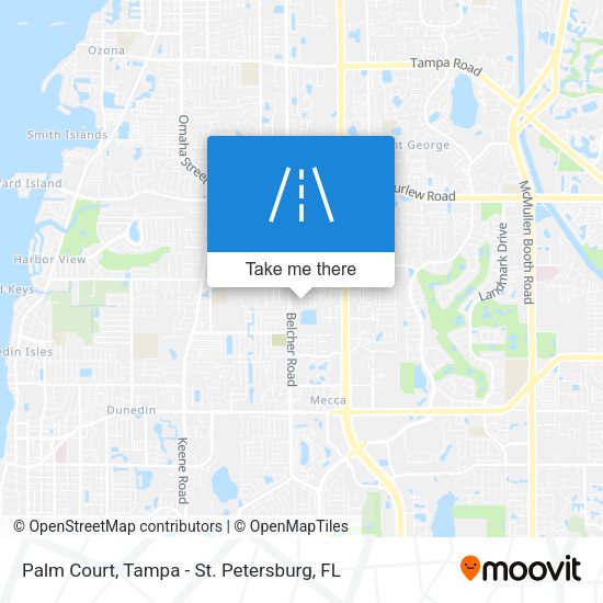 Palm Court map