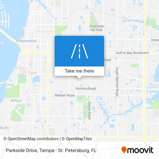 Mapa de Parkside Drive
