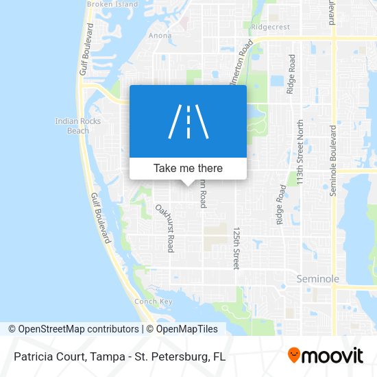 Patricia Court map