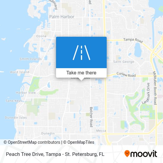 Peach Tree Drive map