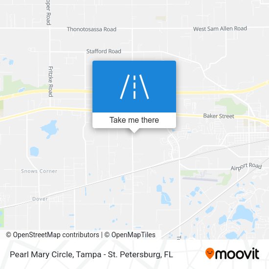 Mapa de Pearl Mary Circle