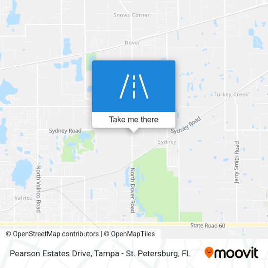 Mapa de Pearson Estates Drive