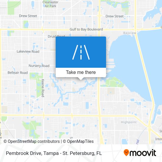 Pembrook Drive map