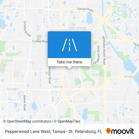 Mapa de Pepperwood Lane West