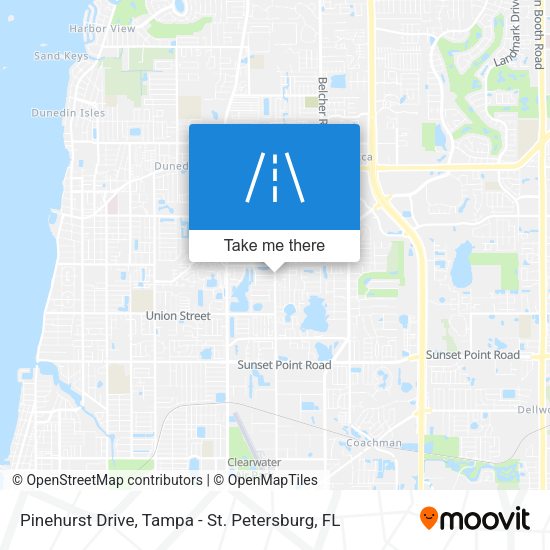 Pinehurst Drive map