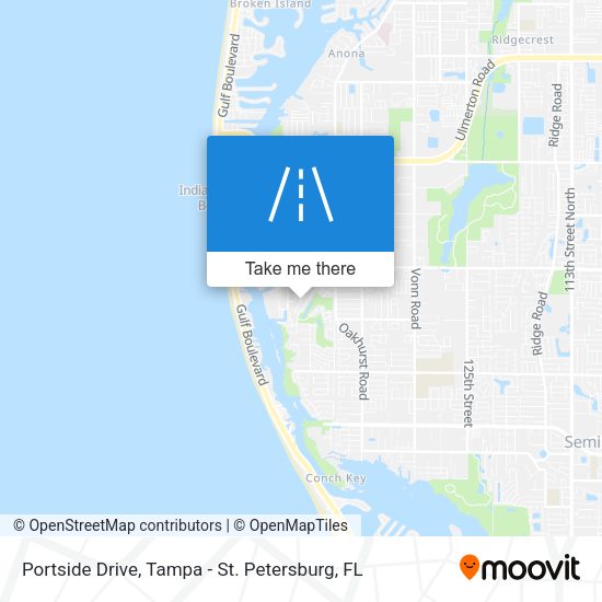 Portside Drive map