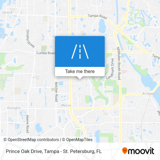 Mapa de Prince Oak Drive