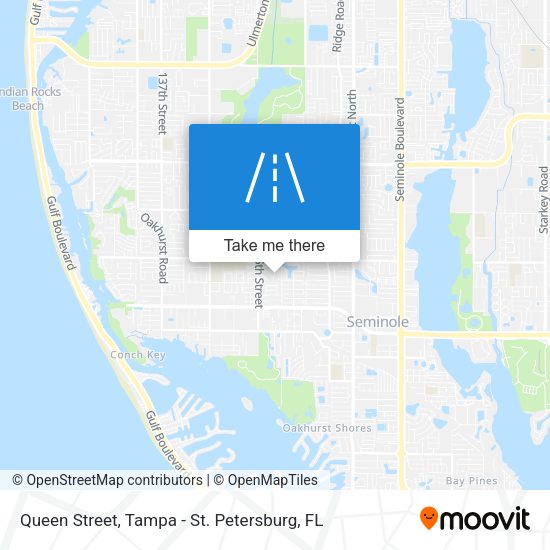 Queen Street map