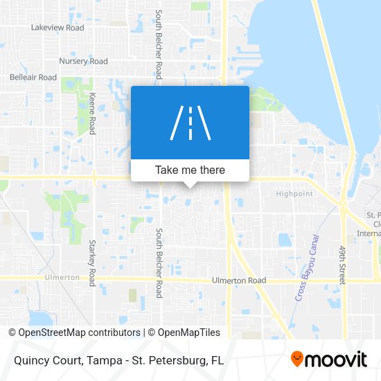 Quincy Court map