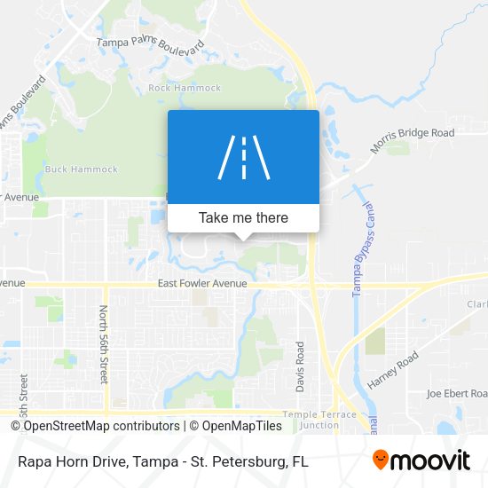Rapa Horn Drive map