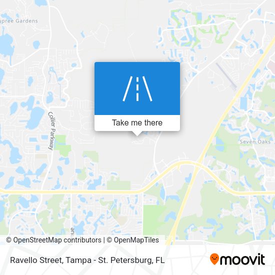 Mapa de Ravello Street