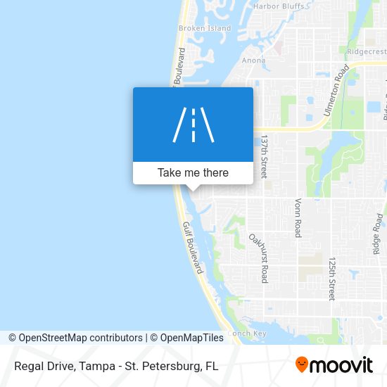 Mapa de Regal Drive