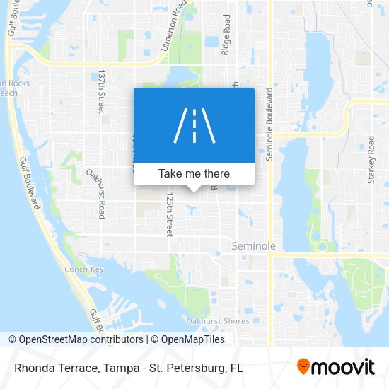 Mapa de Rhonda Terrace