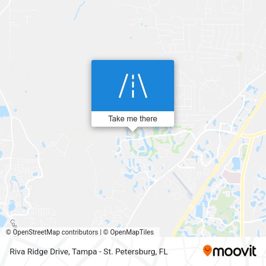 Mapa de Riva Ridge Drive