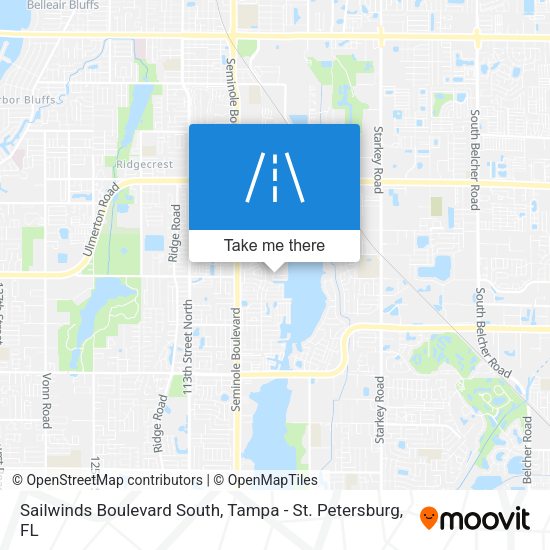 Sailwinds Boulevard South map
