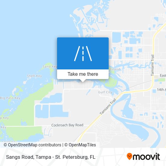 Mapa de Sangs Road