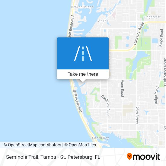 Seminole Trail map