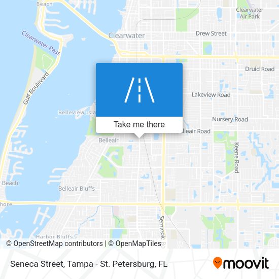 Seneca Street map