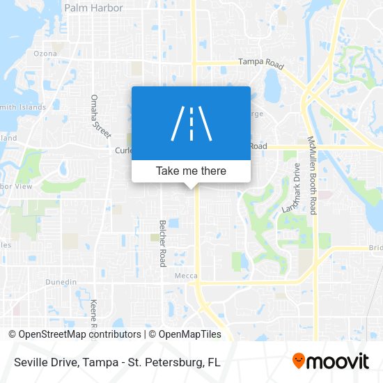 Mapa de Seville Drive